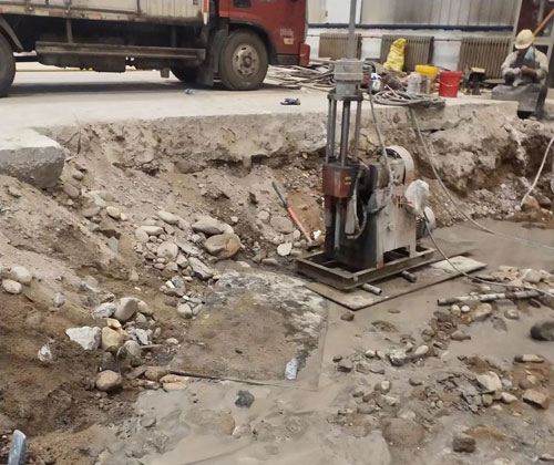 天峻公路下沉压浆